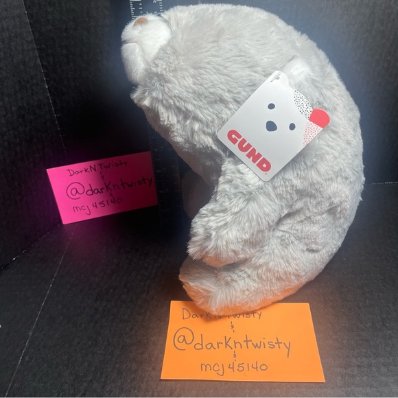 BNWT GRAY GUND SNUFFLES 10” PLUSH BEAR PRICE FIRM - Picture 4 of 14